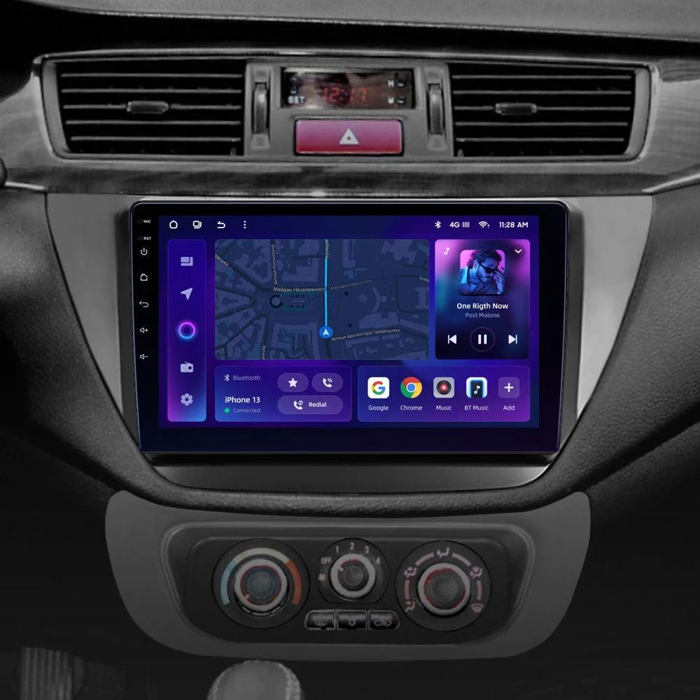 Navigatie Auto MOSS M2 Mitsubishi Lancer 9 2007-2010 4+64GB 9" IPS Octa-core 1.6Ghz, Android 4G Bluetooth 5.1 DSP [2]