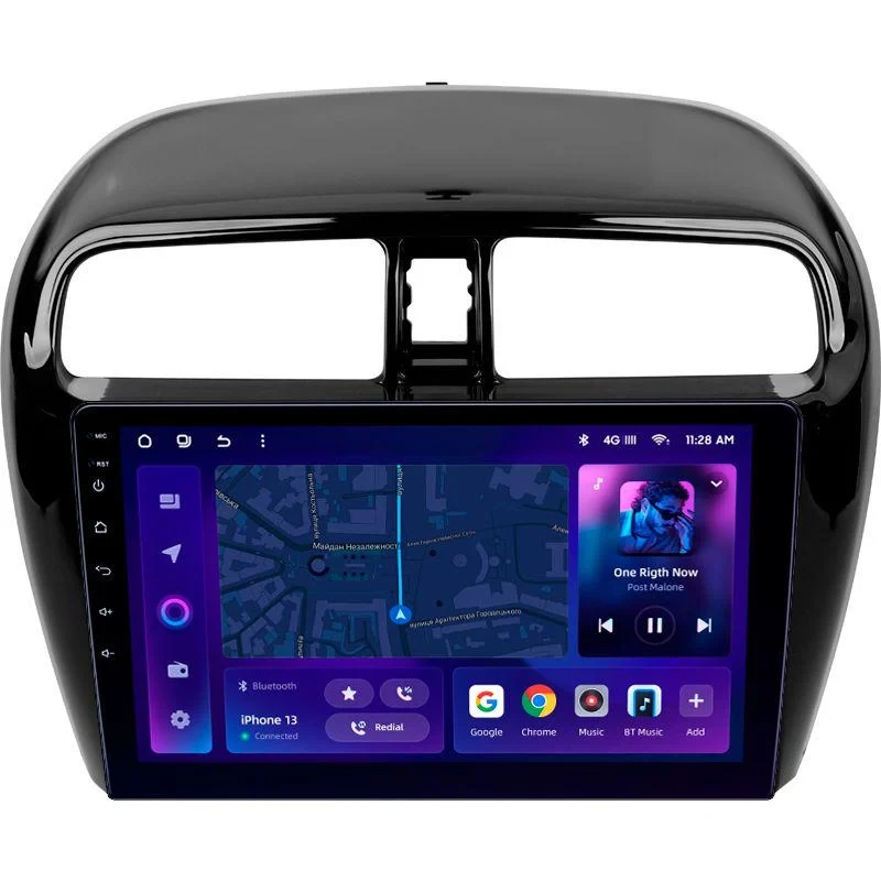 Navigatie Auto MOSS M2 Mitsubishi Mirage 2012-2023 4+32GB 9" IPS Octa-core 1.6Ghz, Android 4G Bluetooth 5.1 DSP [1]
