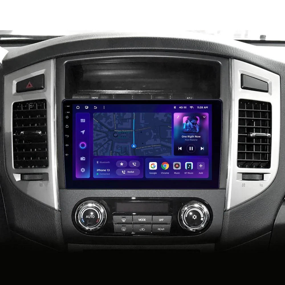 Navigatie Auto MOSS M2 Mitsubishi Pajero 4 V80 2006-2021 4+32GB 9" IPS Octa-core 1.6Ghz, Android 4G Bluetooth 5.1 DSP [2]