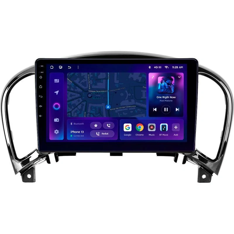 Navigatie Auto MOSS M2 Nissan Juke 2010-2014 4+64GB 9" IPS Octa-core 1.6Ghz, Android 4G Bluetooth 5.1 DSP [1]