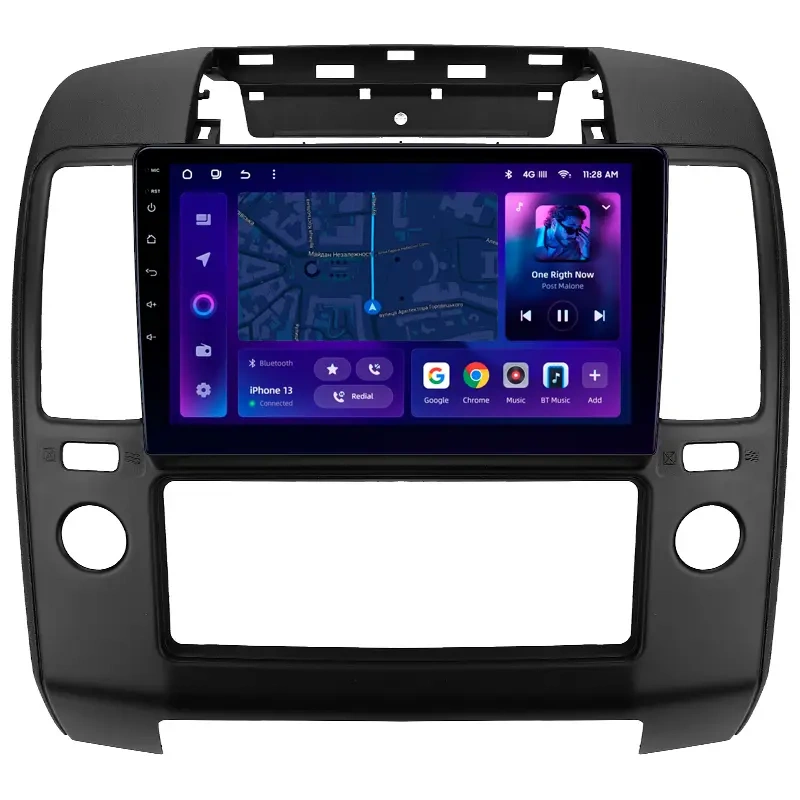 Navigatie Auto MOSS M2 Nissan Navara 3 D40 2004-2010 4+64GB 9" IPS Octa-core 1.6Ghz, Android 4G Bluetooth 5.1 DSP [1]
