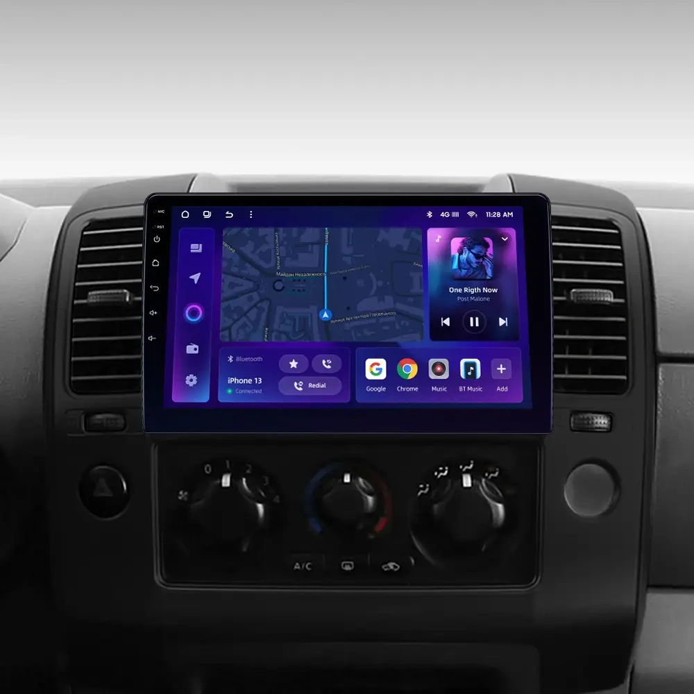Navigatie Auto MOSS M2 Nissan Navara 3 D40 2004-2010 4+64GB 9" IPS Octa-core 1.6Ghz, Android 4G Bluetooth 5.1 DSP [2]