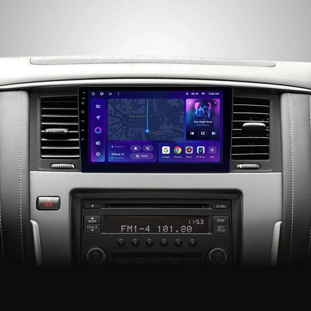 Navigatie Auto MOSS M2 Nissan Patrol Y62 2010-2020 4+64GB 9" IPS Octa-core 1.6Ghz, Android 4G Bluetooth 5.1 DSP [2]