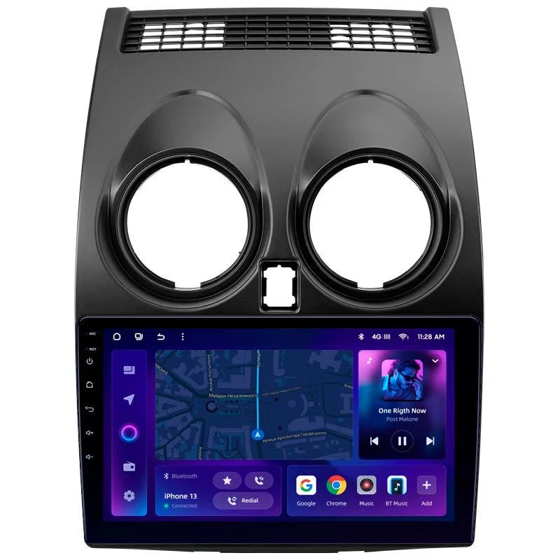 Navigatie Auto MOSS M2 Nissan Qashqai 1 J10 2006-2013 4+64GB 9" IPS Octa-core 1.6Ghz, Android 4G Bluetooth 5.1 DSP [1]