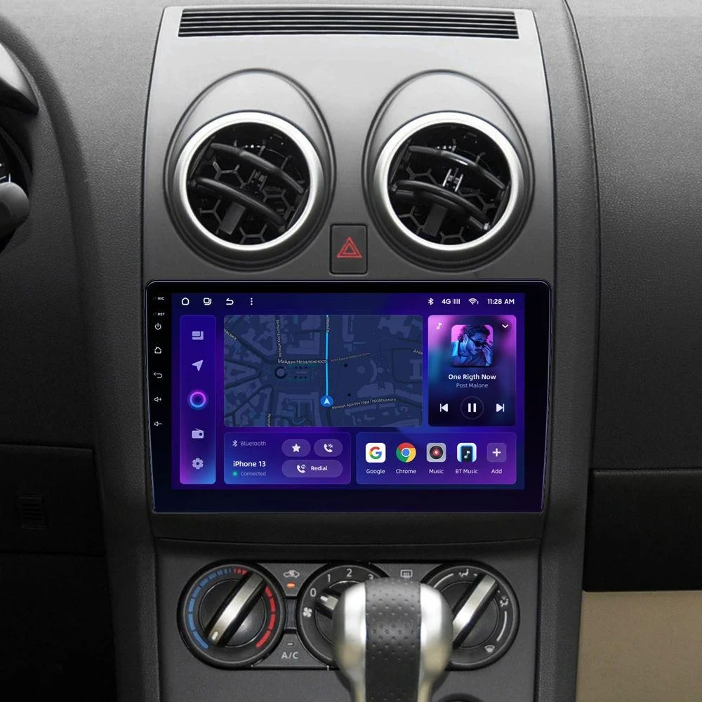 Navigatie Auto MOSS M2 Nissan Qashqai 1 J10 2006-2013 4+64GB 9" IPS Octa-core 1.6Ghz, Android 4G Bluetooth 5.1 DSP [2]