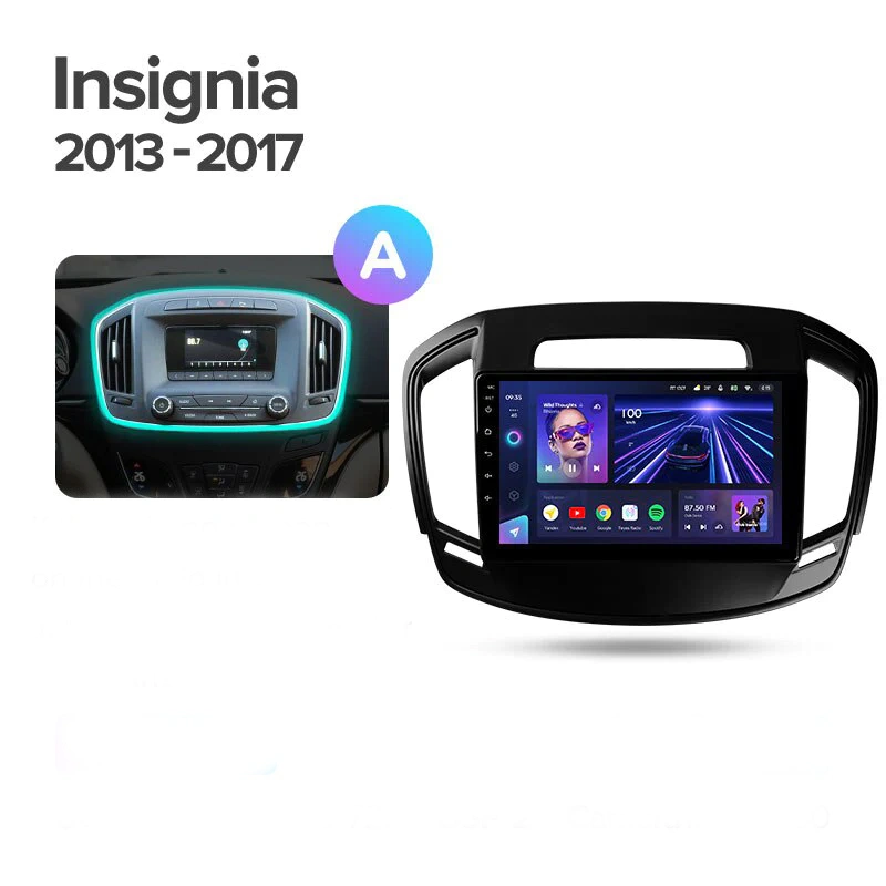 Navigatie Auto MOSS M2 Opel Insignia 2013-2017 4+32GB 9" IPS Octa-core 1.6Ghz, Android 4G Bluetooth 5.1 DSP [6]