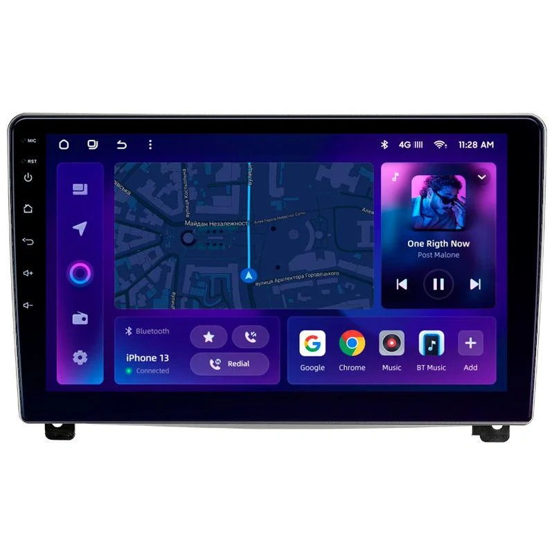 Navigatie Auto MOSS M2 Peugeot 407 2004-2011 4+64GB 9" IPS Octa-core 1.6Ghz, Android 4G Bluetooth 5.1 DSP [1]