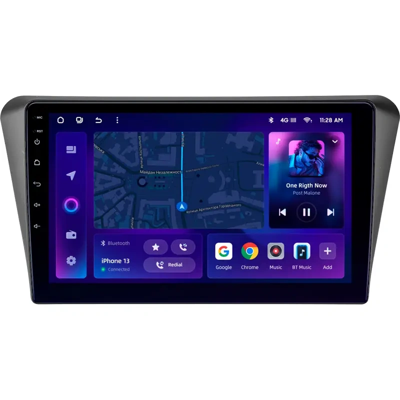 Navigatie Auto MOSS M2 Peugeot 408 2014-2018 4+32GB 10" IPS Octa-core 1.6Ghz, Android 4G Bluetooth 5.1 DSP [1]