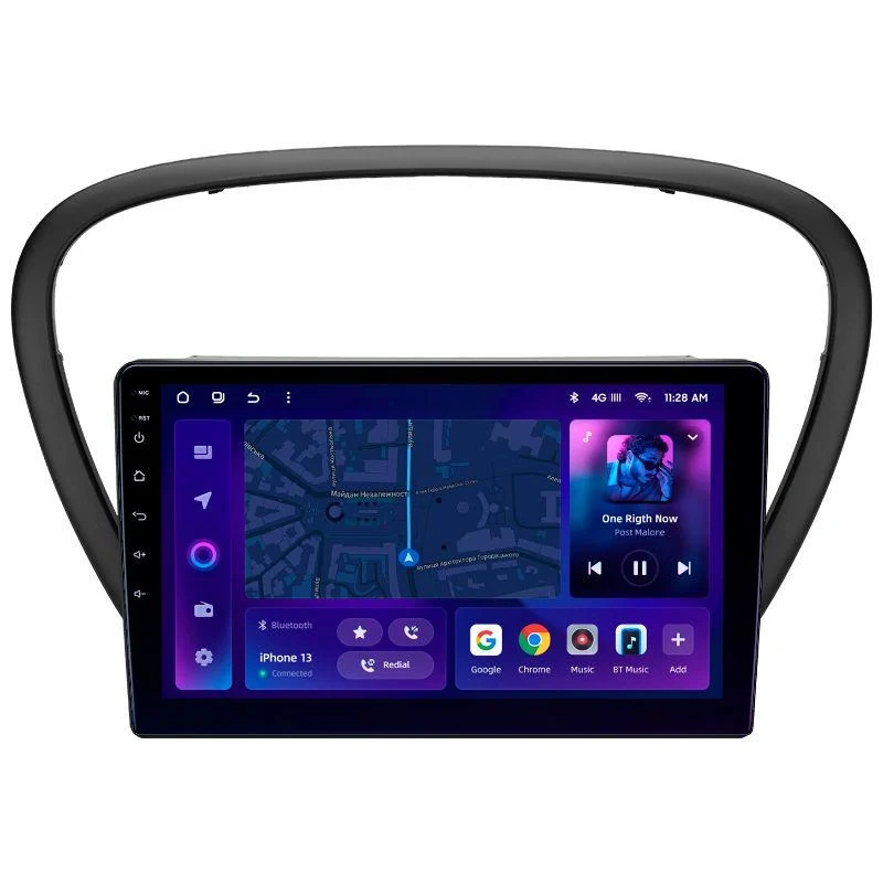 Navigatie Auto MOSS M2 Peugeot 607 2004-2010 4+32GB 9" IPS Octa-core 1.6Ghz, Android 4G Bluetooth 5.1 DSP [1]