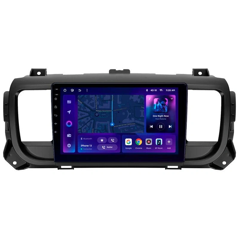 Navigatie Auto MOSS M2 Peugeot Traveller 2016-2021 4+64GB 9" IPS Octa-core 1.6Ghz, Android 4G Bluetooth 5.1 DSP [1]