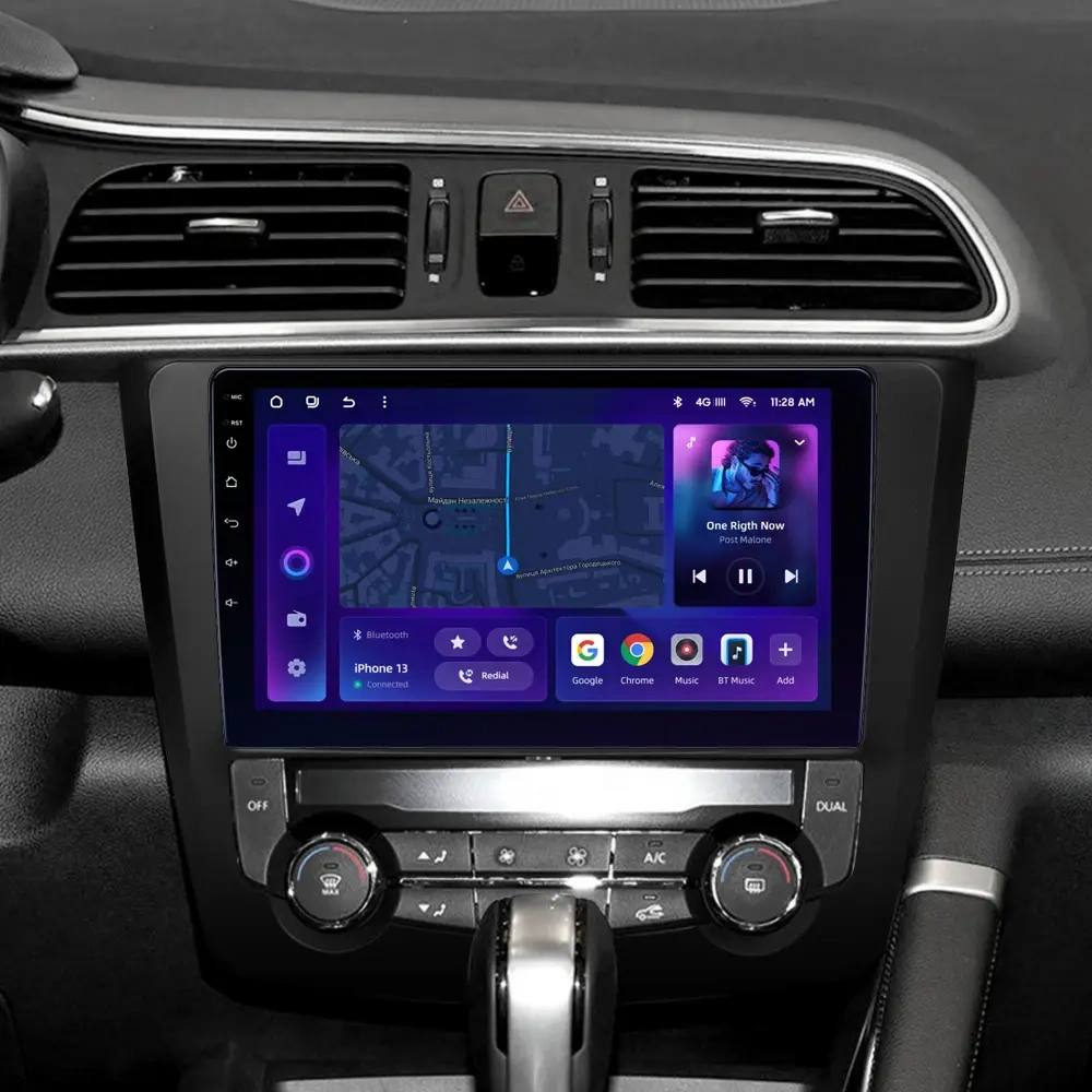 Navigatie Auto MOSS M2 Renault Kadjar 2015-2017 4+64GB 9" IPS Octa-core 1.6Ghz, Android 4G Bluetooth 5.1 DSP [2]