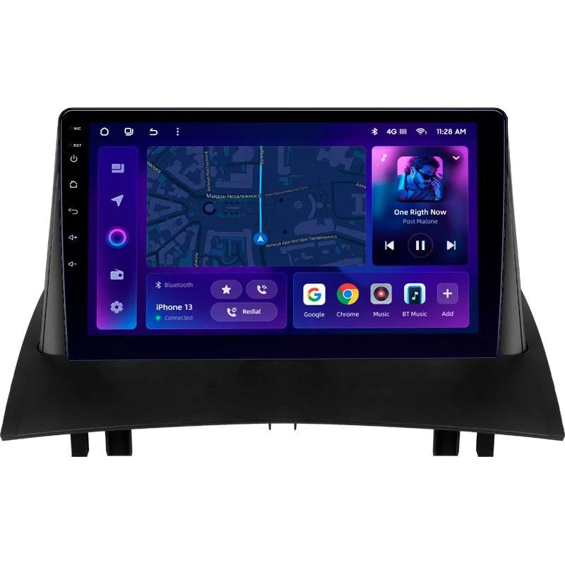Navigatie Auto MOSS M2 Renault Megane 2 2002-2009 4+32GB 9" IPS Octa-core 1.6Ghz, Android 4G Bluetooth 5.1 DSP [1]