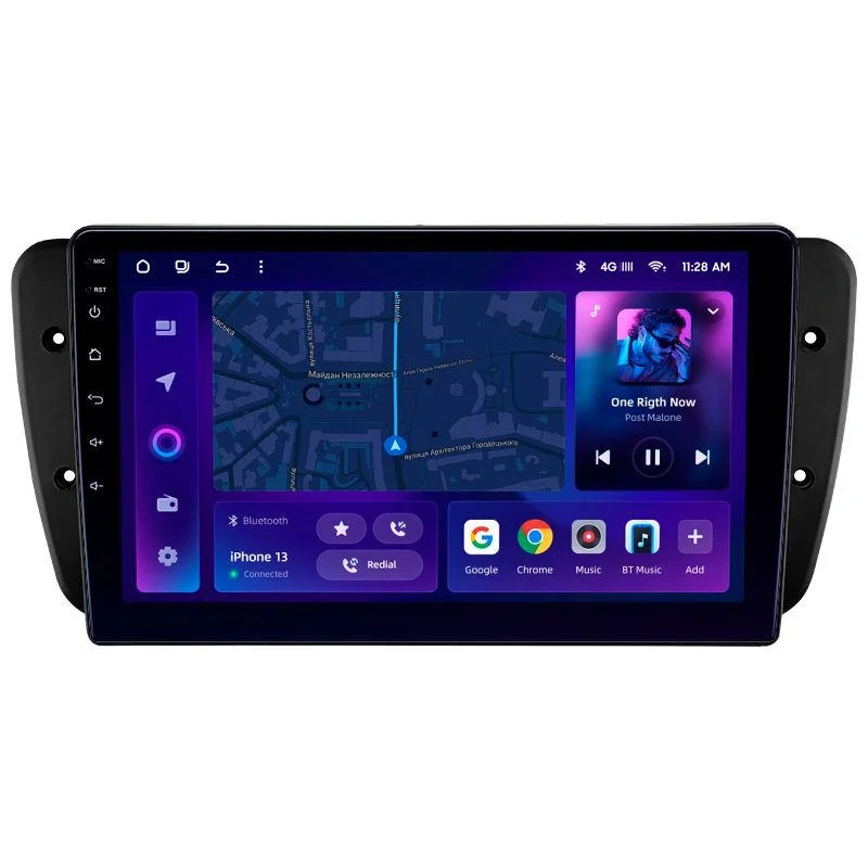 Navigatie Auto MOSS M2 Seat Ibiza 4 2008-2017 4+64GB 9" IPS Octa-core 1.6Ghz, Android 4G Bluetooth 5.1 DSP [1]
