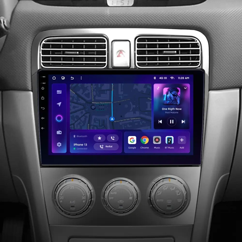 Navigatie Auto MOSS M2 Subaru Forester 2 2002-2008 4+64GB 9" IPS Octa-core 1.6Ghz, Android 4G Bluetooth 5.1 DSP [2]