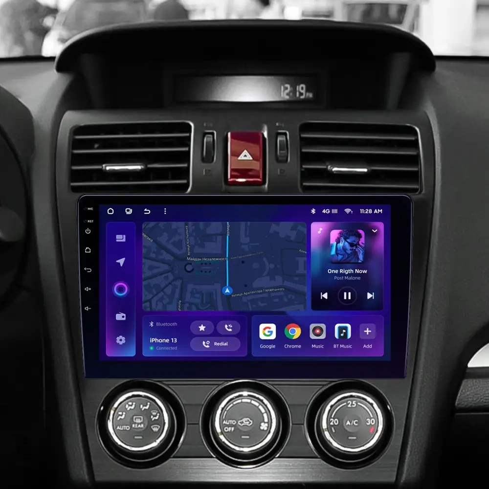 Navigatie Auto MOSS M2 Subaru Forester 4 2012-2018 4+64GB 9" IPS Octa-core 1.6Ghz, Android 4G Bluetooth 5.1 DSP [2]