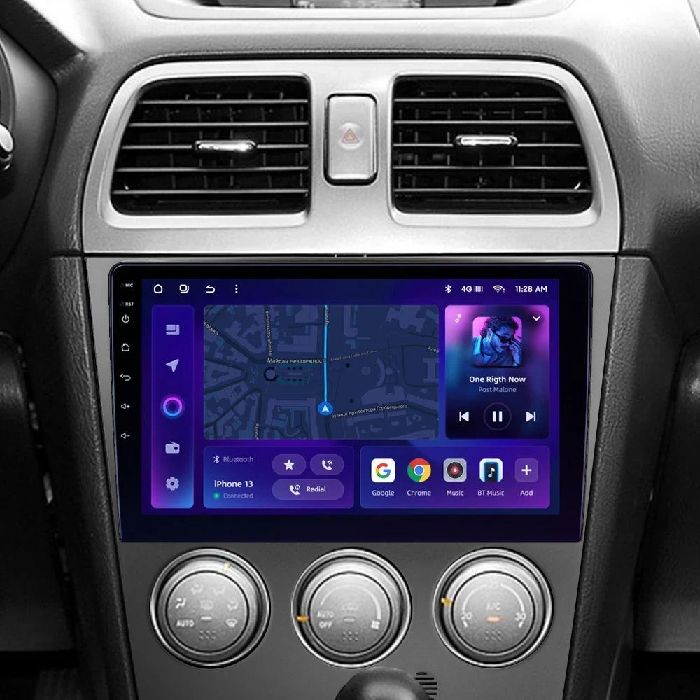 Navigatie Auto MOSS M2 Subaru Impreza 2002-2007 4+32GB 9" IPS Octa-core 1.6Ghz, Android 4G Bluetooth 5.1 DSP [2]