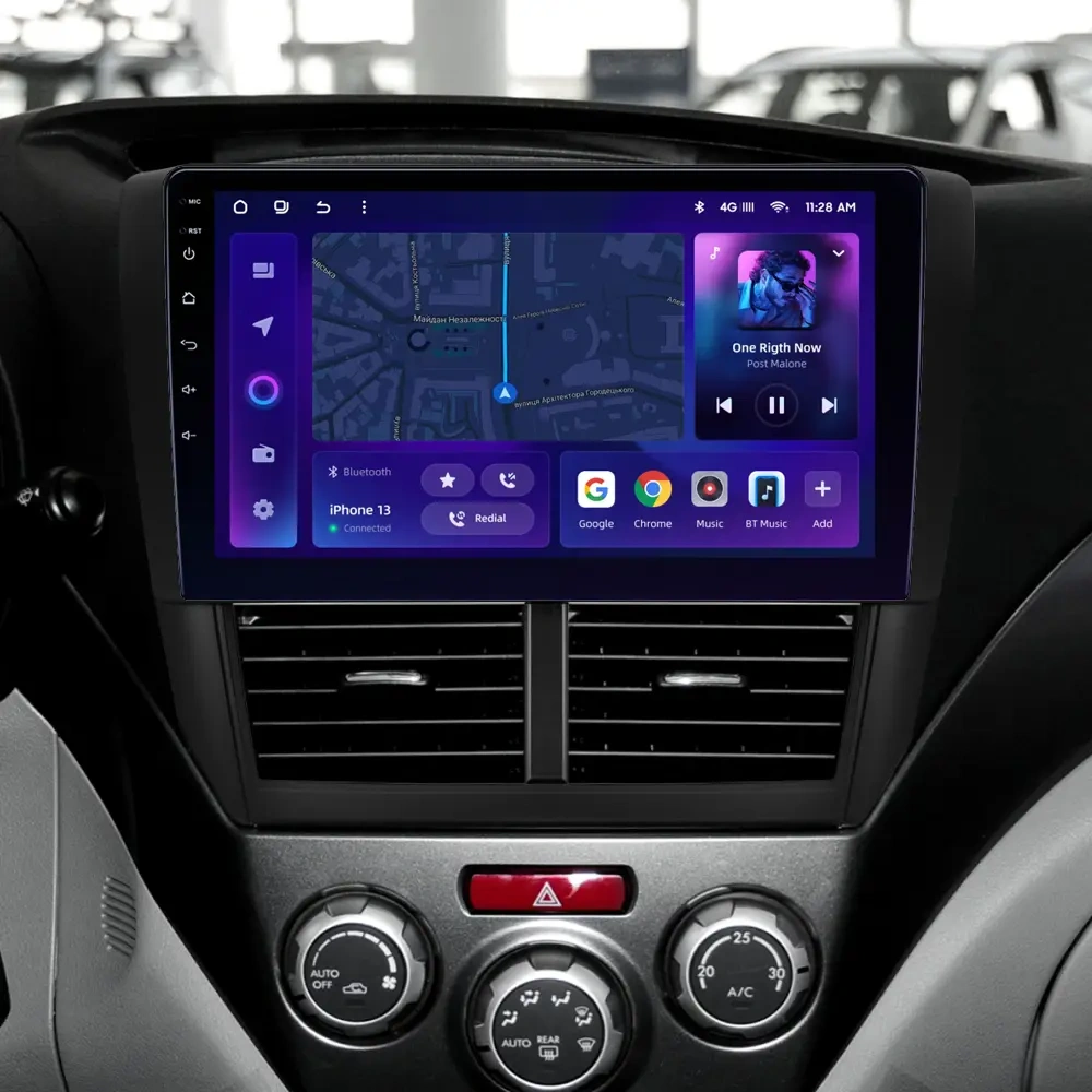 Navigatie Auto MOSS M2 Subaru Impreza 2007-2011 4+64GB 9" IPS Octa-core 1.6Ghz, Android 4G Bluetooth 5.1 DSP [2]
