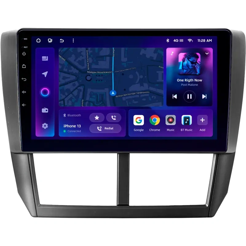 Navigatie Auto MOSS M2 Subaru Impreza 2007-2011 4+64GB 9" IPS Octa-core 1.6Ghz, Android 4G Bluetooth 5.1 DSP [1]