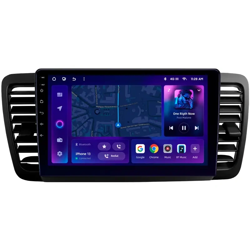 Navigatie Auto MOSS M2 Subaru Legacy 4 2003-2009 4+64GB 9" IPS Octa-core 1.6Ghz, Android 4G Bluetooth 5.1 DSP [1]