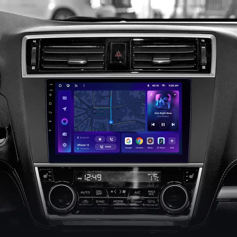 Navigatie Auto MOSS M2 Subaru Outback 5 2014-2018 4+32GB 9" IPS Octa-core 1.6Ghz, Android 4G Bluetooth 5.1 DSP [2]