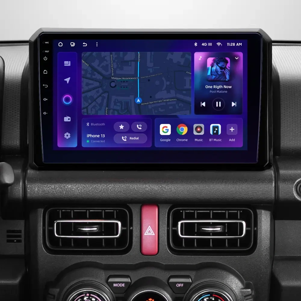 Navigatie Auto MOSS M2 Suzuki Jimny 4 2018-2023 4+64GB 9" IPS Octa-core 1.6Ghz, Android 4G Bluetooth 5.1 DSP [2]