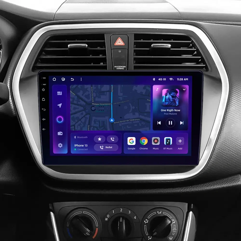 Navigatie Auto MOSS M2 Suzuki S Cross 2012-2016 4+64GB 9" IPS Octa-core 1.6Ghz, Android 4G Bluetooth 5.1 DSP [2]