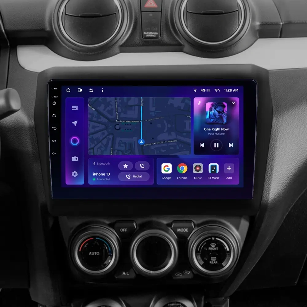 Navigatie Auto MOSS M2 Suzuki Swift 5 2016-2020 4+64GB 9" IPS Octa-core 1.6Ghz, Android 4G Bluetooth 5.1 DSP [2]