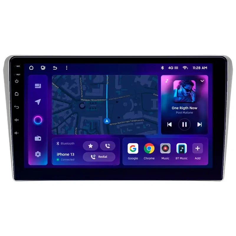 Navigatie Auto MOSS M2 Toyota Avensis 2 2003-2009 4+32GB 9" IPS Octa-core 1.6Ghz, Android 4G Bluetooth 5.1 DSP [1]