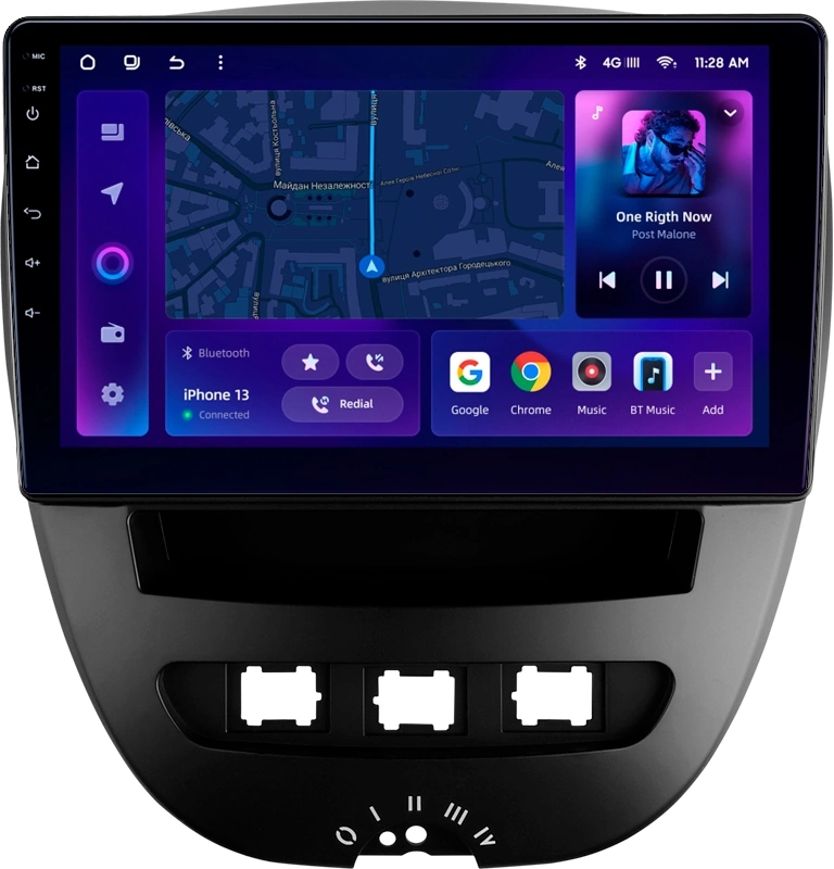 Navigatie Auto MOSS M2 Toyota Aygo 2005-2014 4+32GB 10" IPS Octa-core 1.6Ghz, Android 4G Bluetooth 5.1 DSP [1]