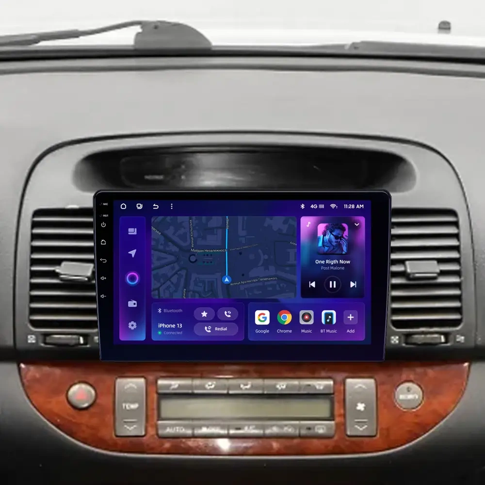 Navigatie Auto MOSS M2 Toyota Camry 5 2001-2006 4+32GB 9" IPS Octa-core 1.6Ghz, Android 4G Bluetooth 5.1 DSP [2]