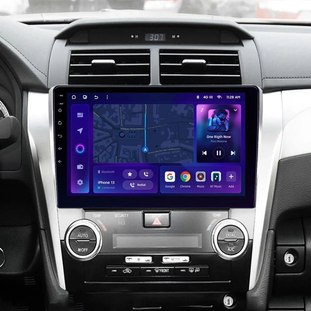 Navigatie Auto MOSS M2 Toyota Camry 7 2011-2014 4+32GB 10" IPS Octa-core 1.6Ghz, Android 4G Bluetooth 5.1 DSP [2]