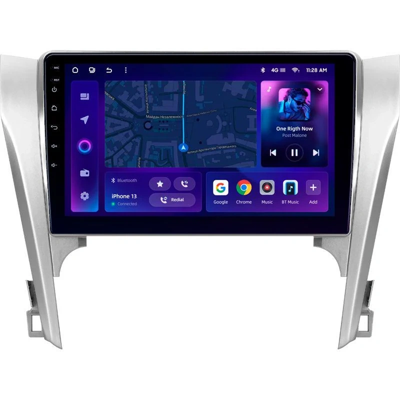 Navigatie Auto MOSS M2 Toyota Camry 7 2011-2014 4+64GB 10" IPS Octa-core 1.6Ghz, Android 4G Bluetooth 5.1 DSP [1]