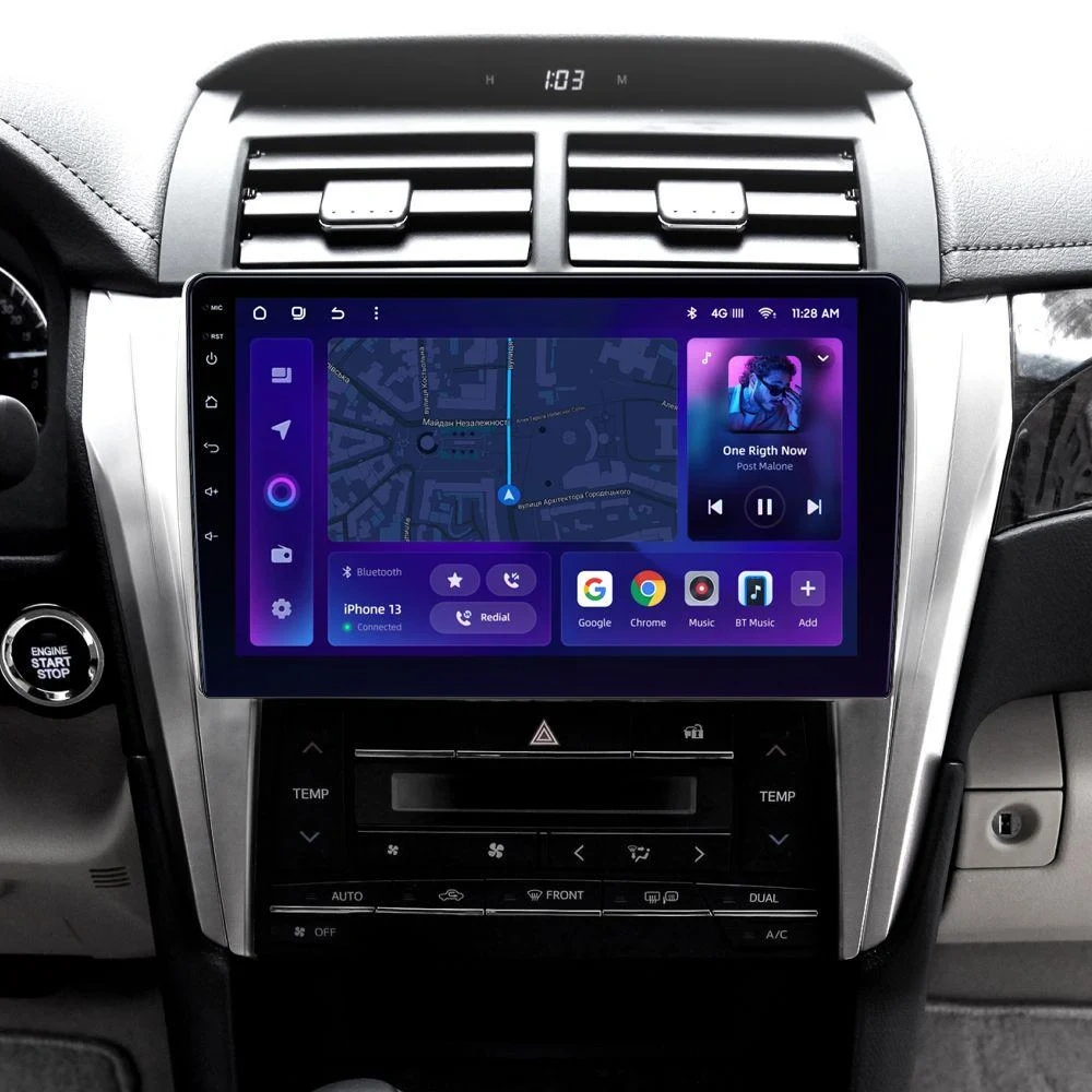 Navigatie Auto MOSS M2 Toyota Camry 7 2014-2017 4+32GB 10" IPS Octa-core 1.6Ghz, Android 4G Bluetooth 5.1 DSP [2]