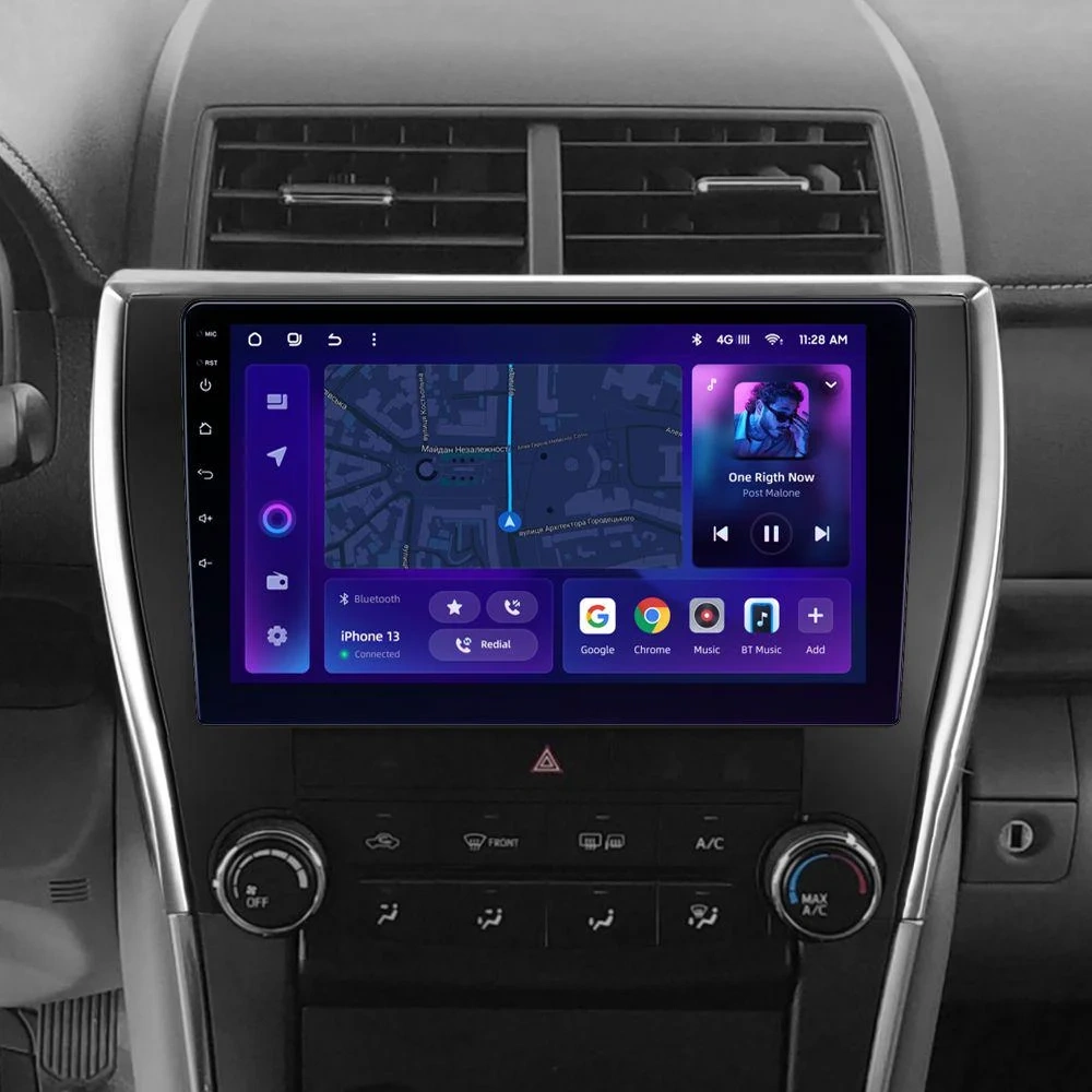 Navigatie Auto MOSS M2 Toyota Camry 7 USA 2014-2017 4+64GB 10" IPS Octa-core 1.6Ghz, Android 4G Bluetooth 5.1 DSP [2]