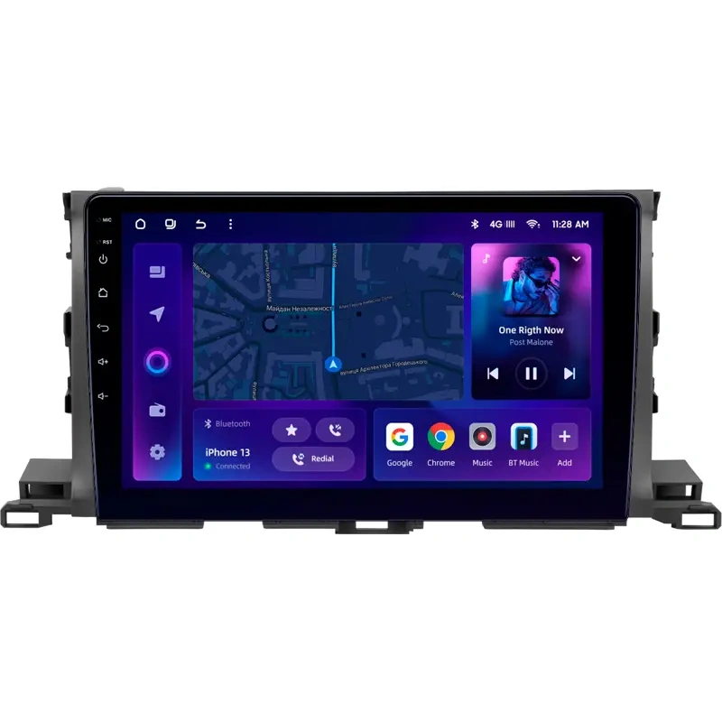 Navigatie Auto MOSS M2 Toyota Highlander 3 2013-2018 4+64GB 10" IPS Octa-core 1.6Ghz, Android 4G Bluetooth 5.1 DSP [1]