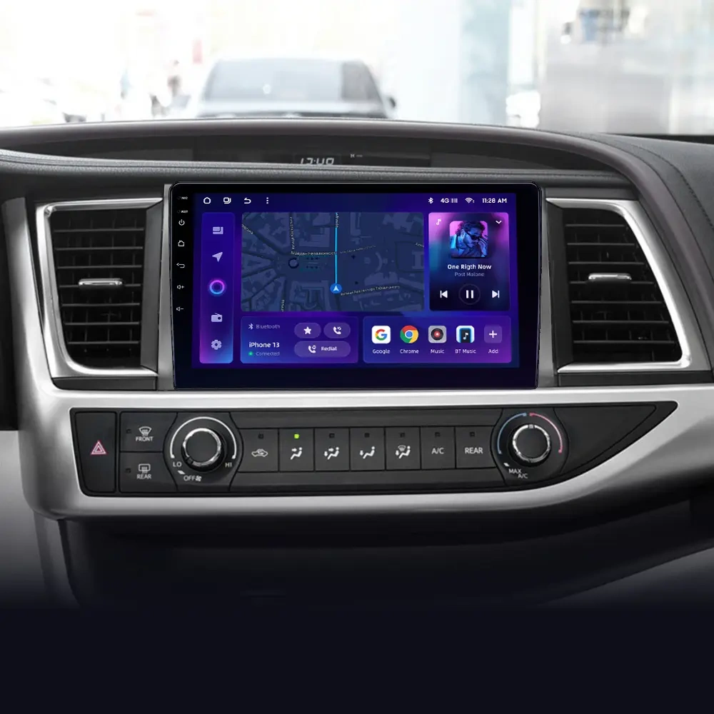Navigatie Auto MOSS M2 Toyota Highlander 3 2013-2018 4+64GB 10" IPS Octa-core 1.6Ghz, Android 4G Bluetooth 5.1 DSP [2]
