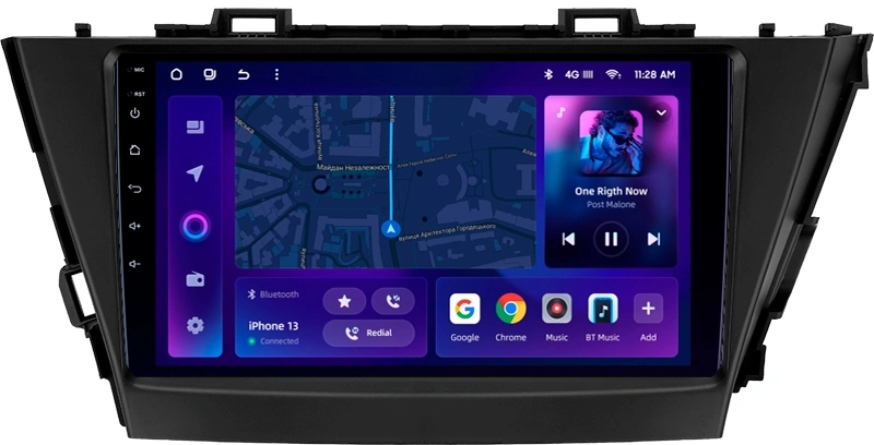 Navigatie Auto MOSS M2 Toyota Prius XW30 2009-2015 4+32GB 9" IPS Octa-core 1.6Ghz, Android 4G Bluetooth 5.1 DSP [1]