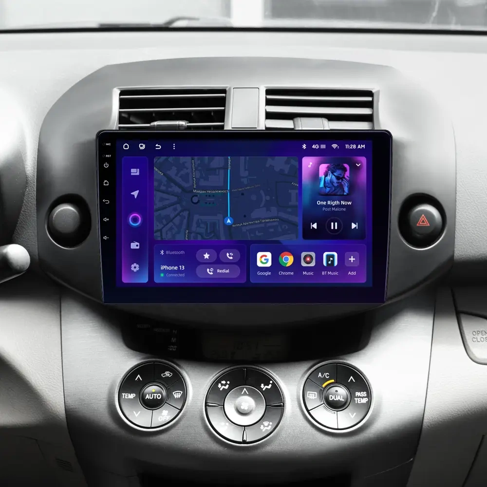 Navigatie Auto MOSS M2 Toyota RAV4 XA30 2005-2013 4+32GB 10" IPS Octa-core 1.6Ghz, Android 4G Bluetooth 5.1 DSP [2]