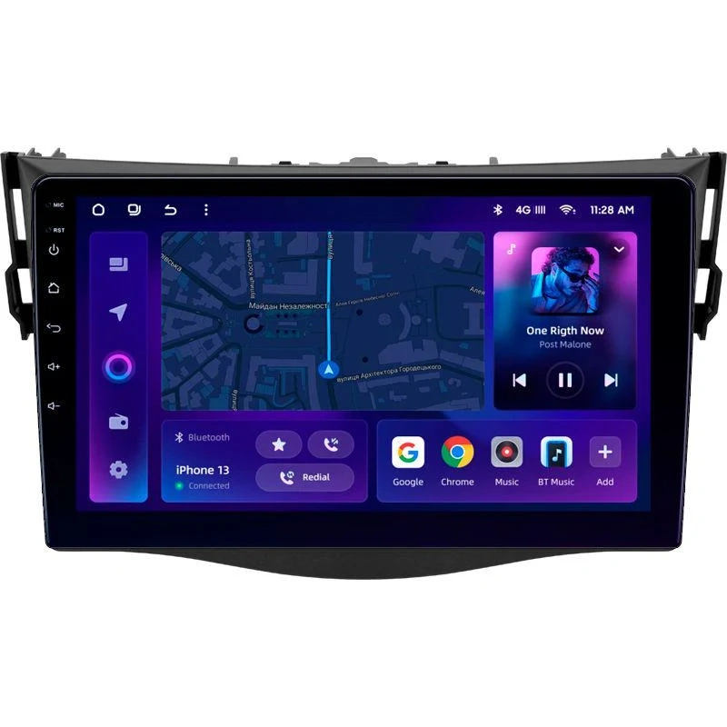 Navigatie Auto MOSS M2 Toyota RAV4 XA30 2005-2013 4+32GB 9" IPS Octa-core 1.6Ghz, Android 4G Bluetooth 5.1 DSP [1]