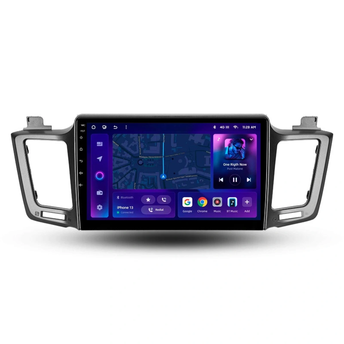 Navigatie Auto MOSS M2 Toyota RAV4 XA50 2019-2023 4+32GB 10" IPS Octa-core 1.6Ghz, Android 4G Bluetooth 5.1 DSP [1]