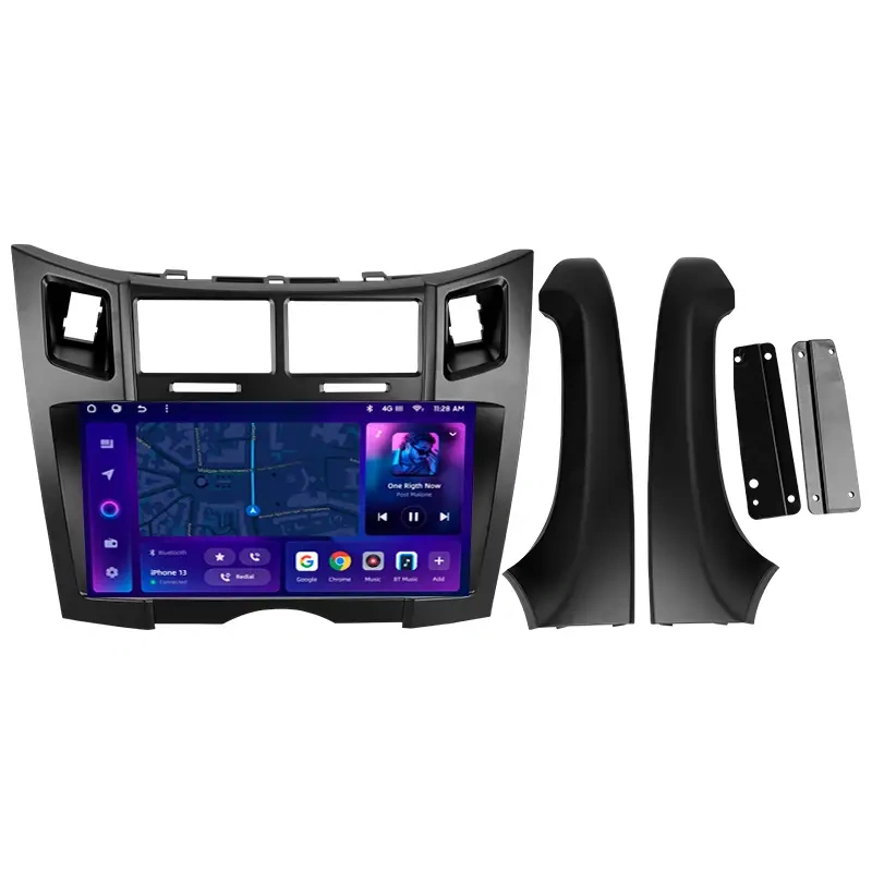 Navigatie Auto MOSS M2 Toyota Yaris 2005-2012 4+32GB 9" IPS Octa-core 1.6Ghz, Android 4G Bluetooth 5.1 DSP [1]