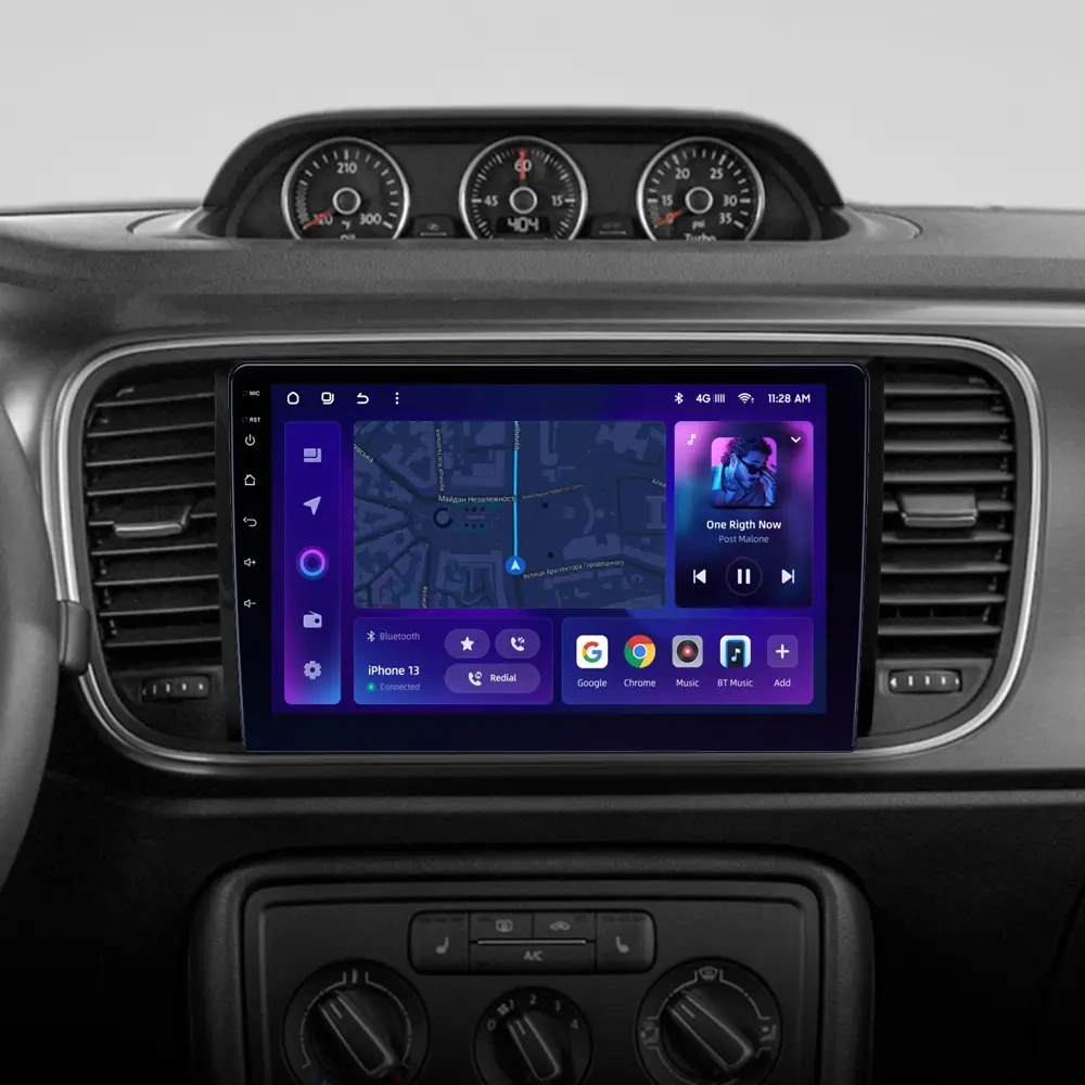 Navigatie Auto MOSS M2 Volkswagen Beetle 2011-2019 4+64GB 9" IPS Octa-core 1.6Ghz, Android 4G Bluetooth 5.1 DSP [2]