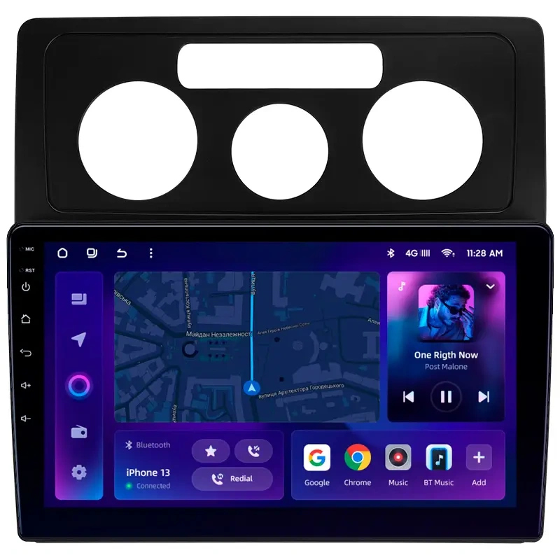 Navigatie Auto MOSS M2 Volkswagen Caddy 3 2004-2010 4+64GB 10" IPS Octa-core 1.6Ghz, Android 4G Bluetooth 5.1 DSP [1]
