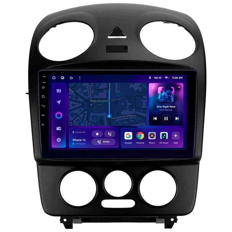 Navigatie Auto MOSS M2 Volkswagen New Beetle 1998-2010 4+32GB 9" IPS Octa-core 1.6Ghz, Android 4G Bluetooth 5.1 DSP [1]