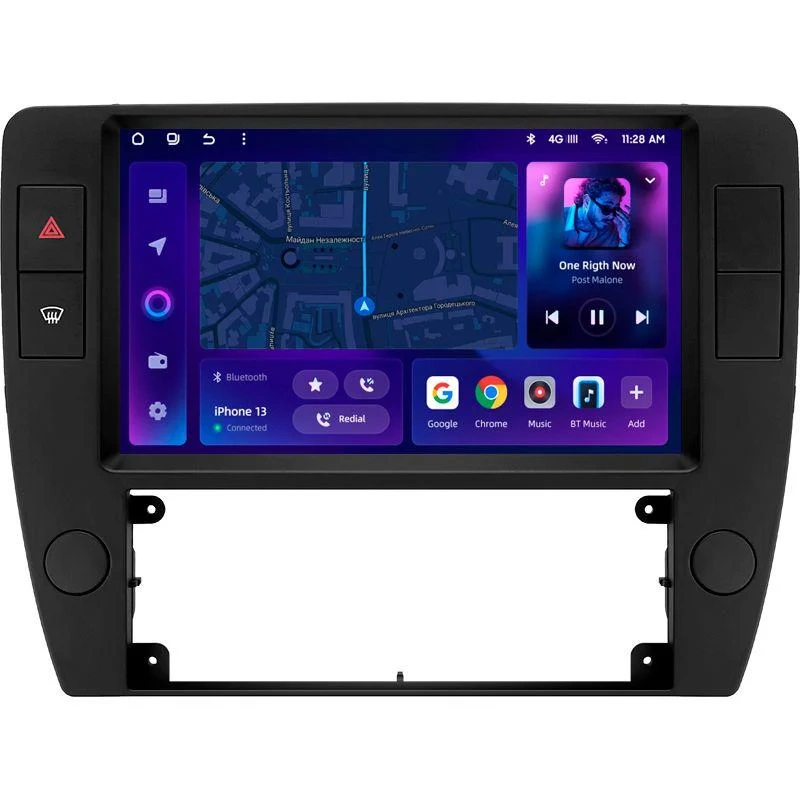 Navigatie Auto MOSS M2 Volkswagen Passat B5 2000-2005 4+32GB 9" IPS Octa-core 1.6Ghz, Android 4G Bluetooth 5.1 DSP [1]
