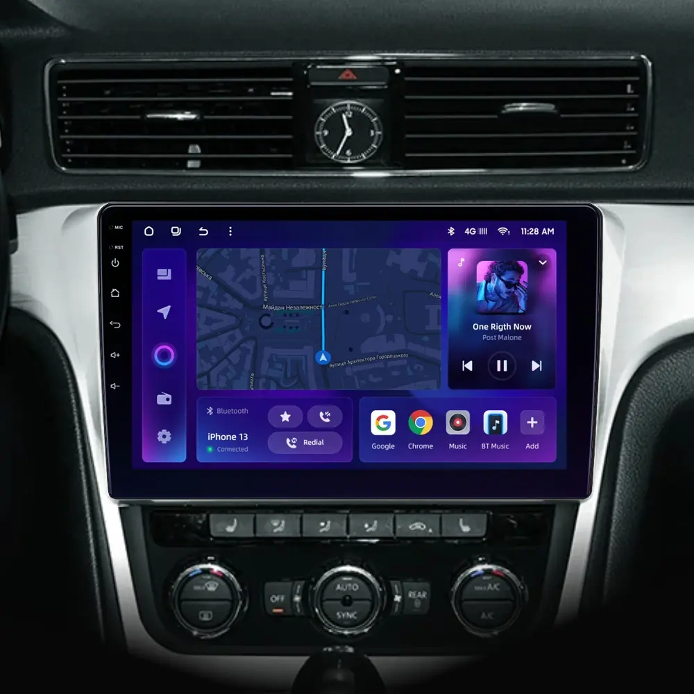 Navigatie Auto MOSS M2 Volkswagen Passat B7 USA 2015-2018 4+32GB 10" IPS Octa-core 1.6Ghz, Android 4G Bluetooth 5.1 DSP [2]