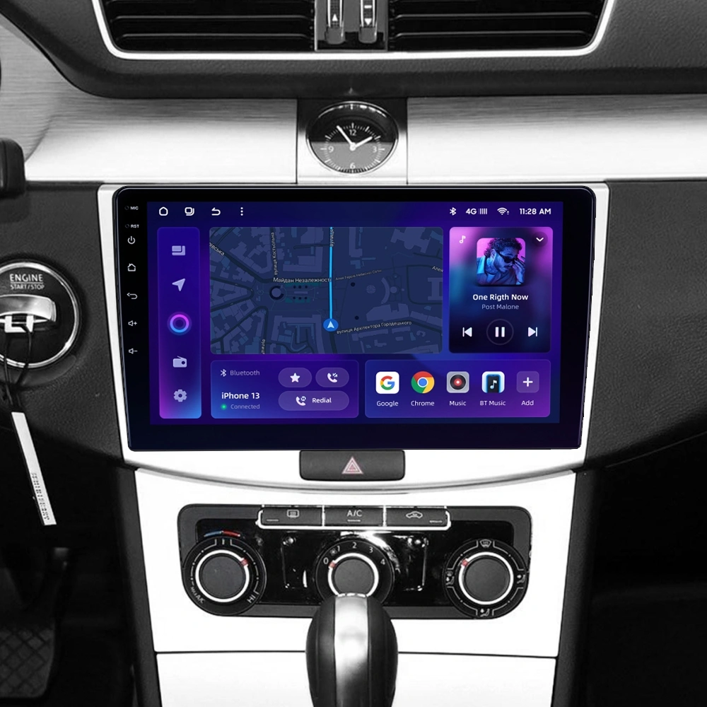 Navigatie Auto MOSS M2 Volkswagen Passat CC 2008-2016 4+32GB 10" IPS Octa-core 1.6Ghz, Android 4G Bluetooth 5.1 DSP [2]