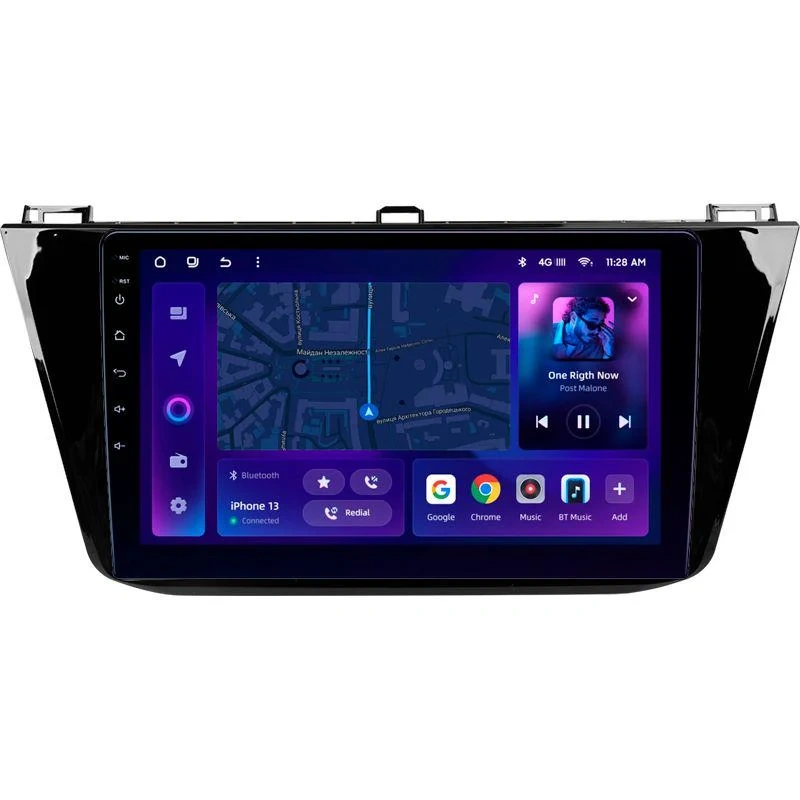 Navigatie Auto MOSS M2 Volkswagen Tiguan 2 2016-2023 4+64GB 10" IPS Octa-core 1.6Ghz, Android 4G Bluetooth 5.1 DSP [1]