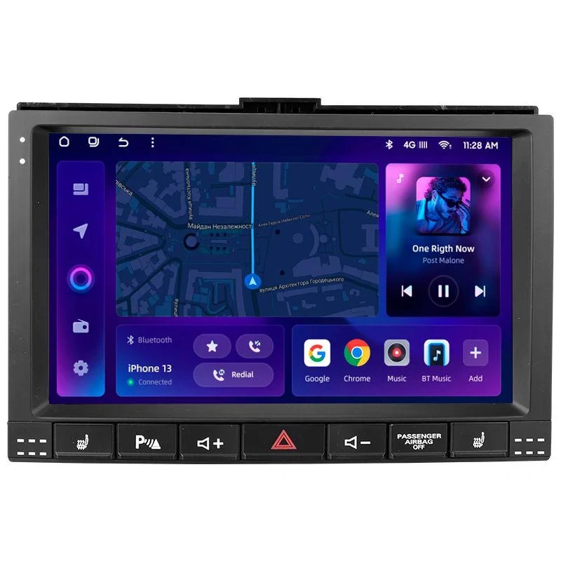 Navigatie Auto MOSS M2 Volkswagen Touareg 1 2002-2010 4+64GB 9" IPS Octa-core 1.6Ghz, Android 4G Bluetooth 5.1 DSP [1]