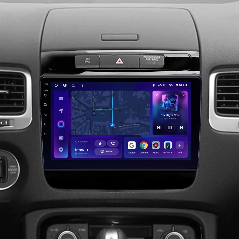 Navigatie Auto MOSS M2 Volkswagen Touareg 2 2010-2018 4+32GB 9" IPS Octa-core 1.6Ghz, Android 4G Bluetooth 5.1 DSP [2]